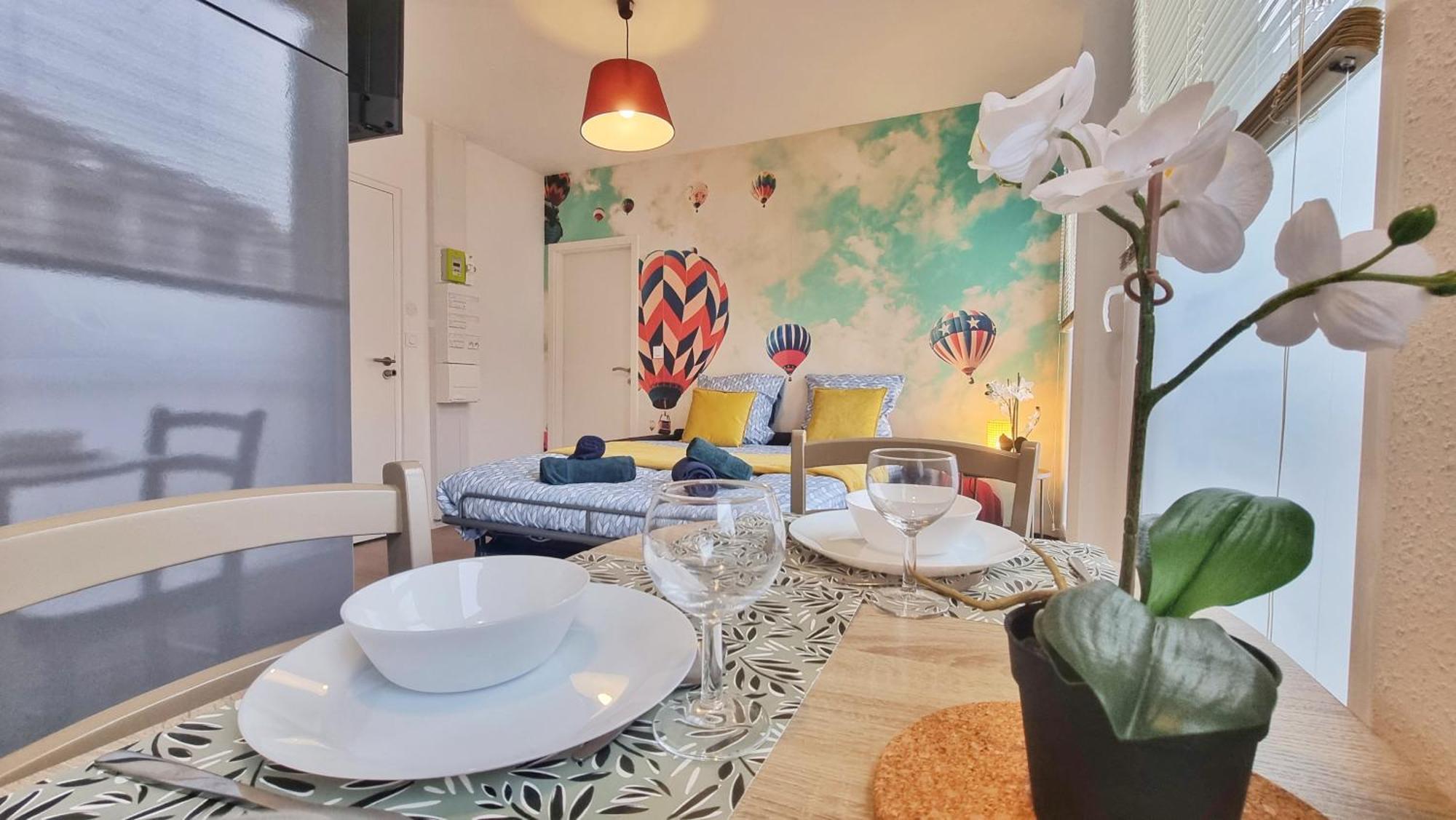 La Residence Evasion 2 - Original - Gare - Wifi - Relax Bnb Mulhouse Kamer foto